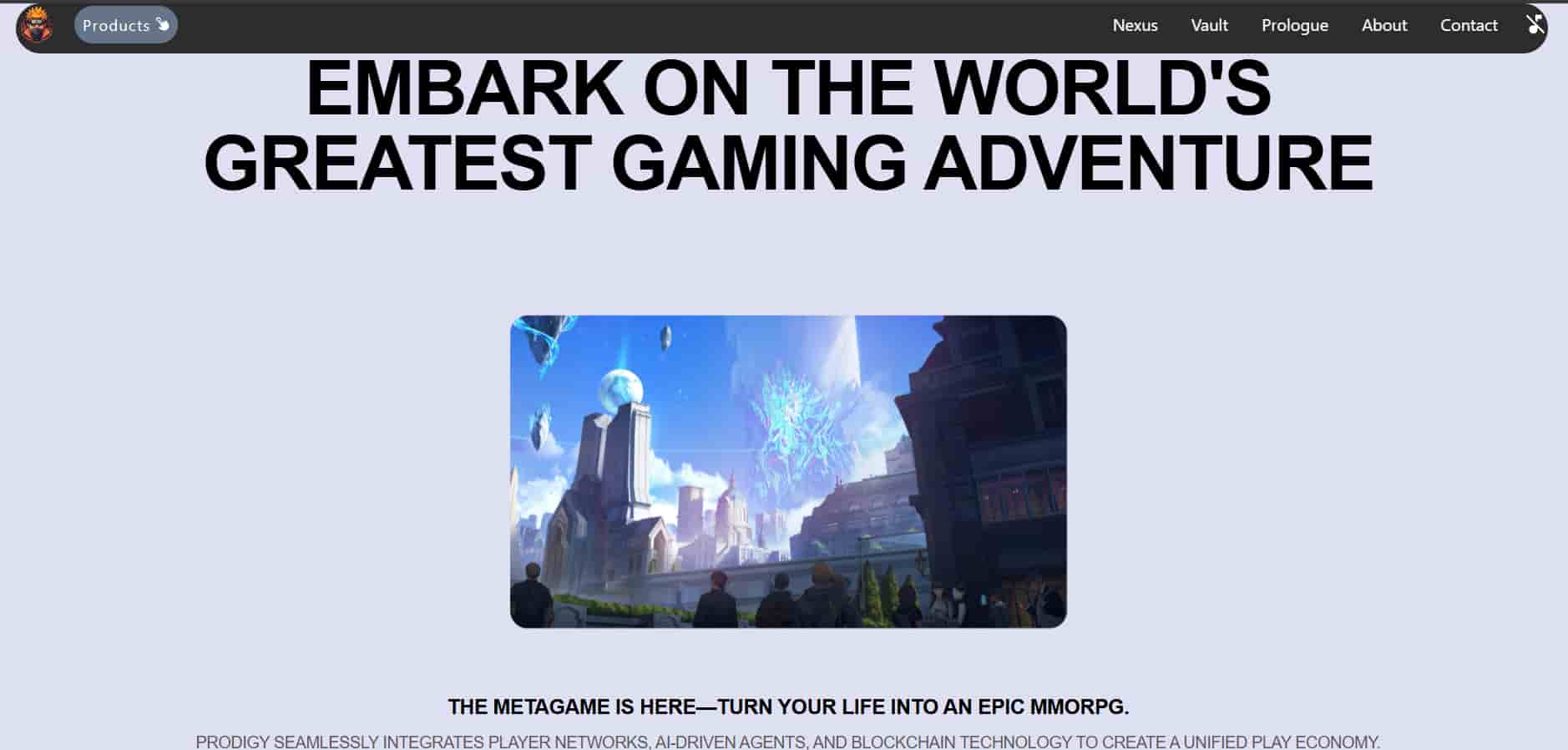 Prodigy Gaming - Awwward-Winning Design project screenshot